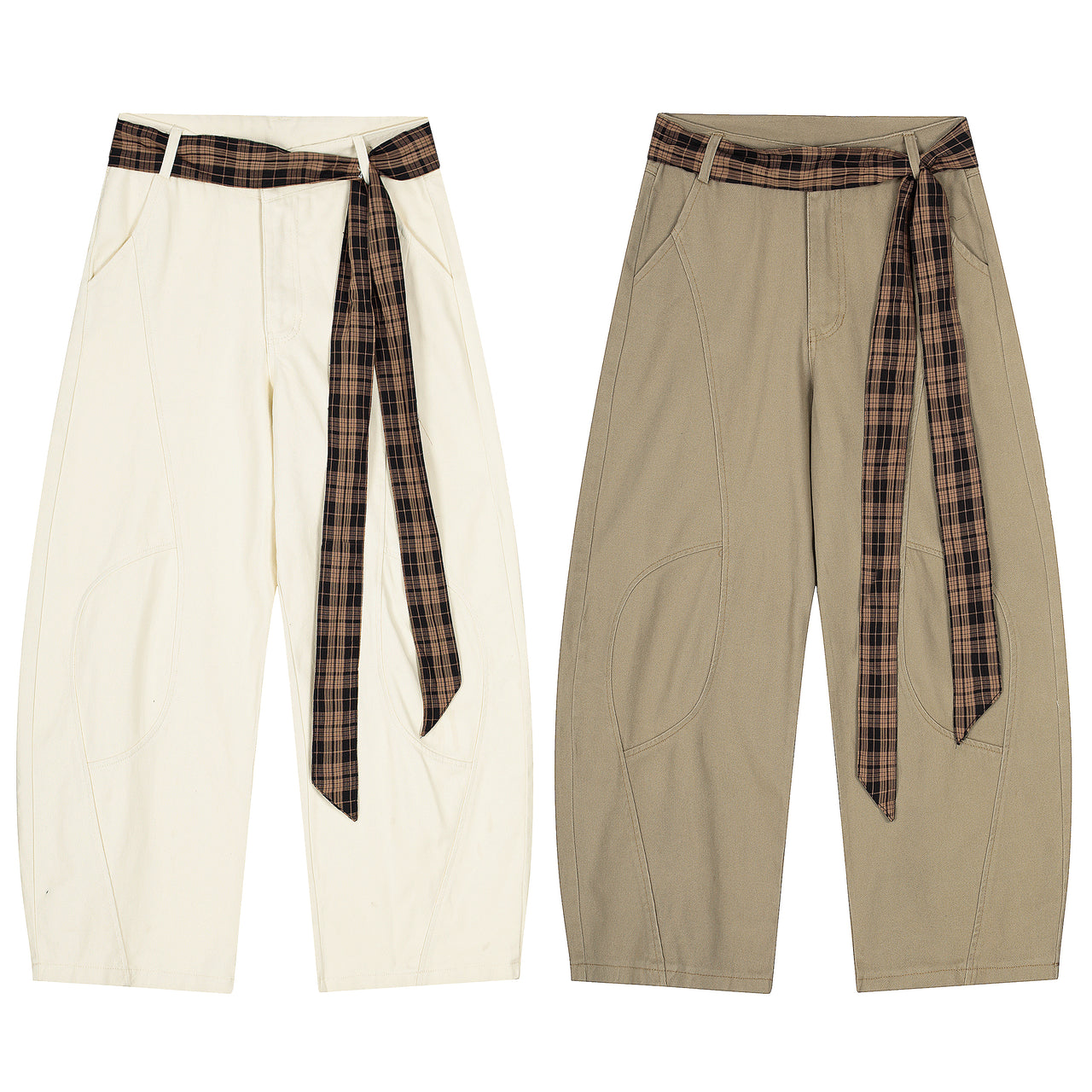 American Streetwear Curved Blade Jeans