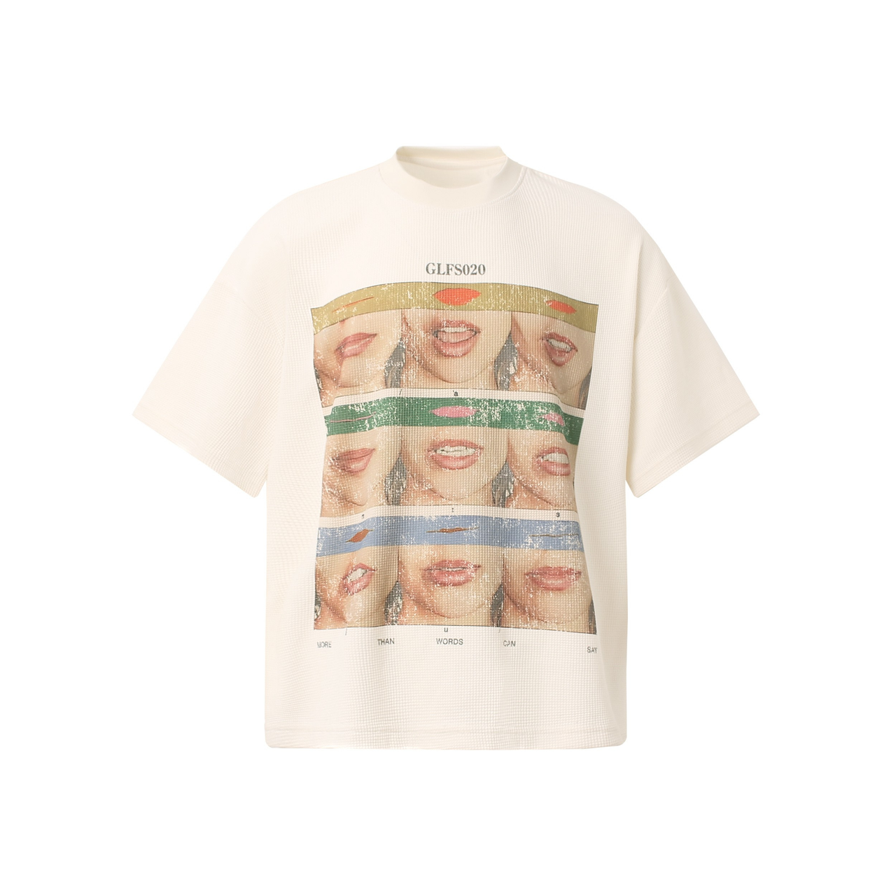 Omirad Graphic Lip Print Tee