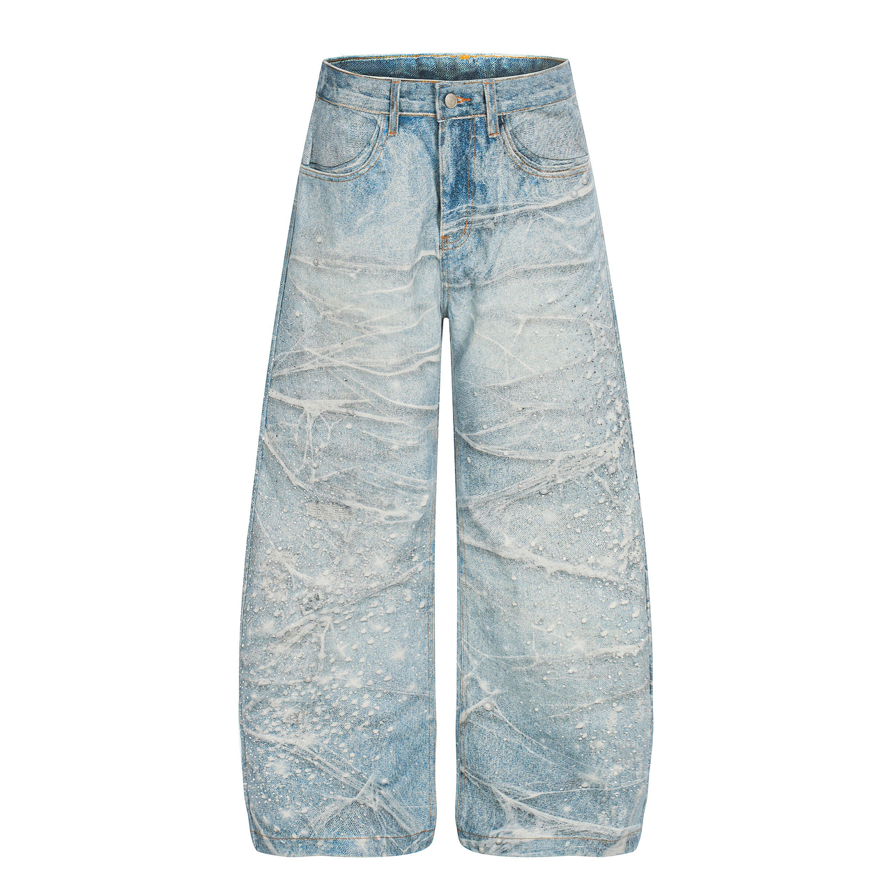 Omirad Ice Web Wide-Leg Jeans
