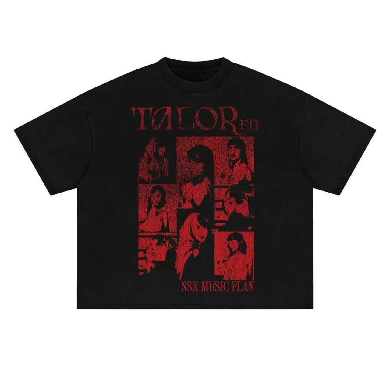 Omirad Tailor Red Graphic Tee