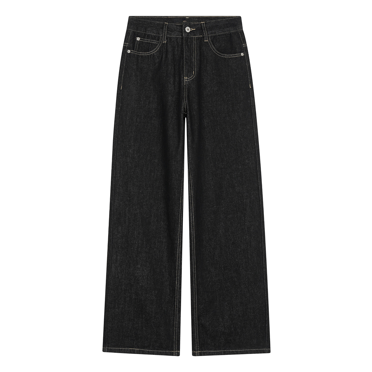Omirad Star Script Wide-Leg Jeans