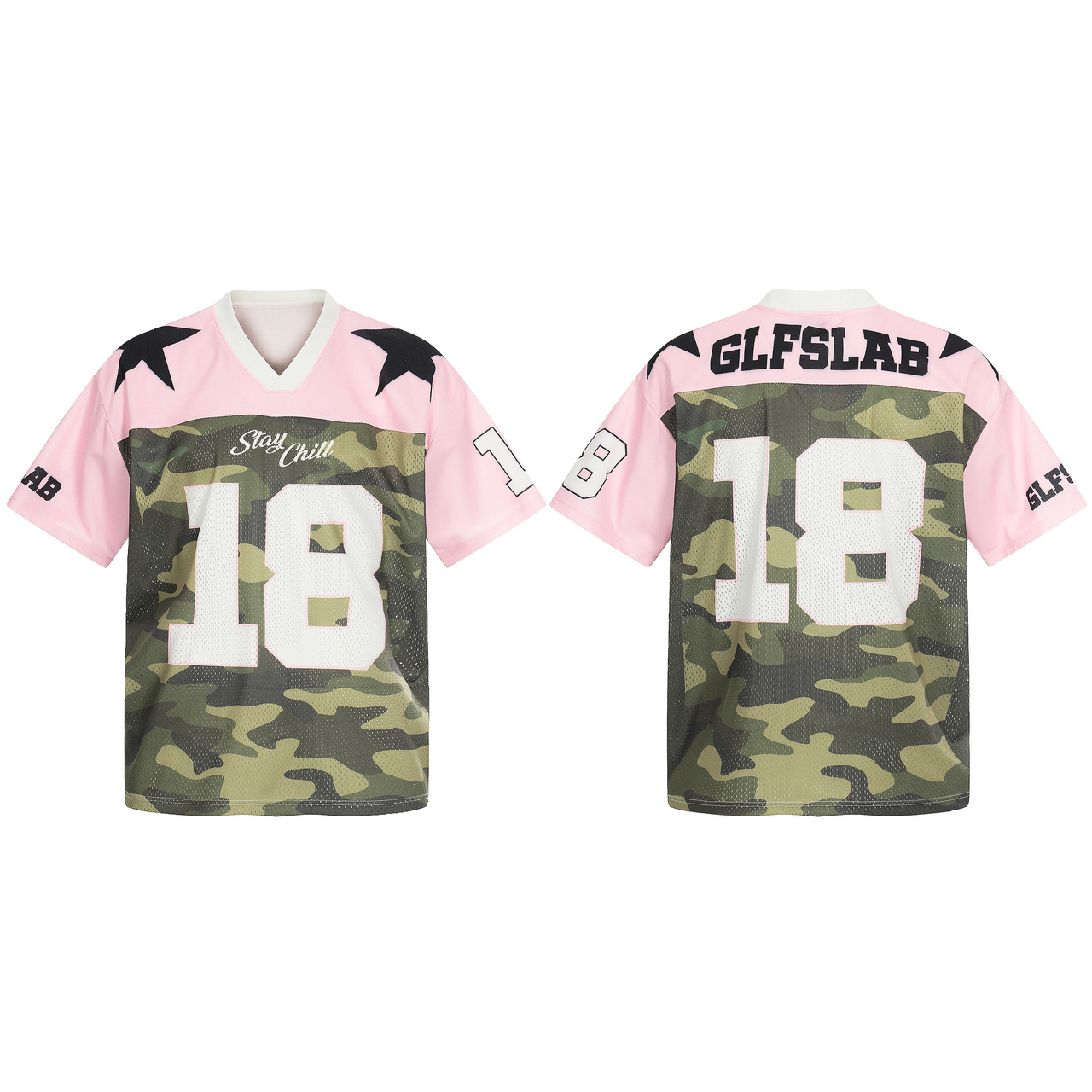 Omirad Pink Camo “18” Mesh Jersey