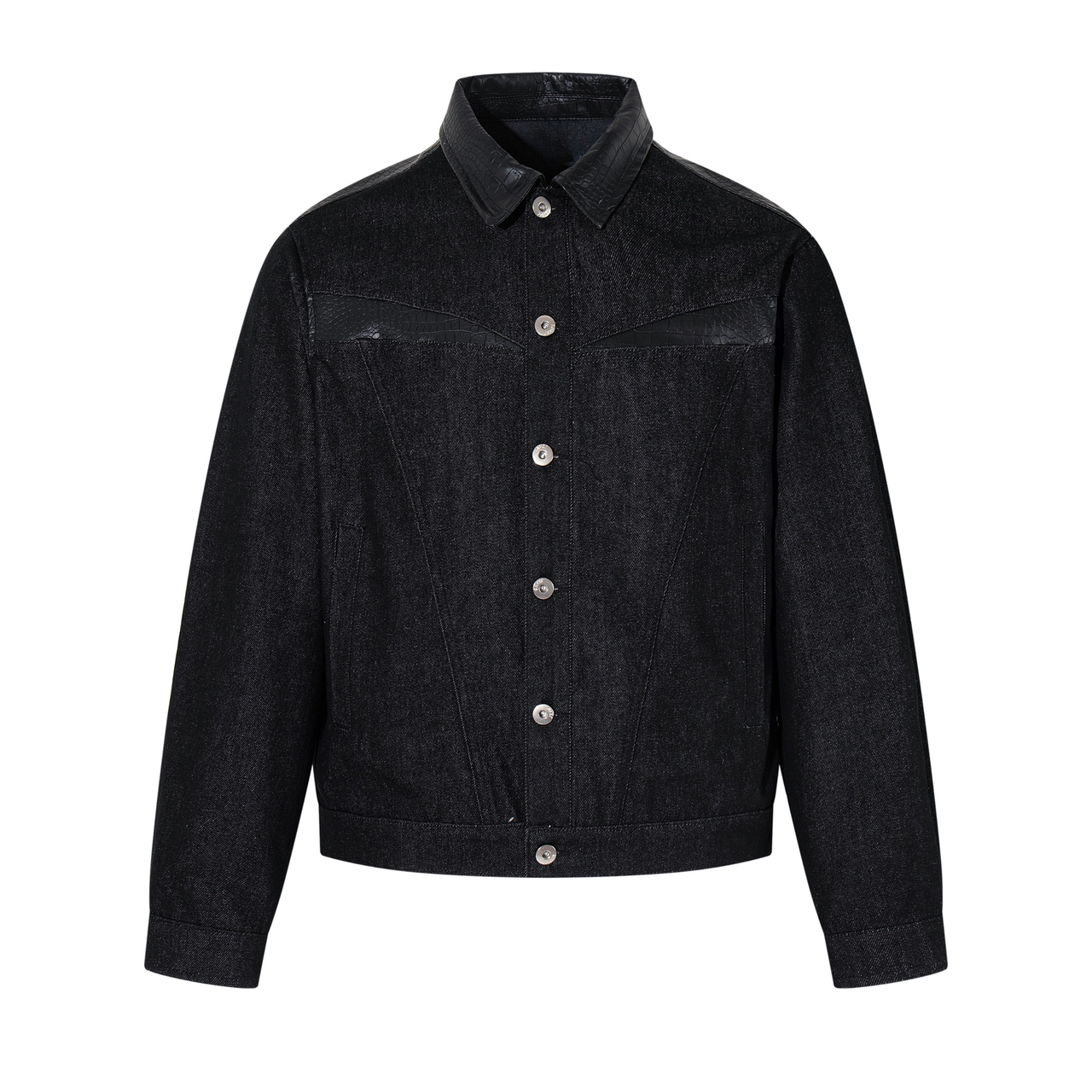 Omirad Denim Panel Jacket