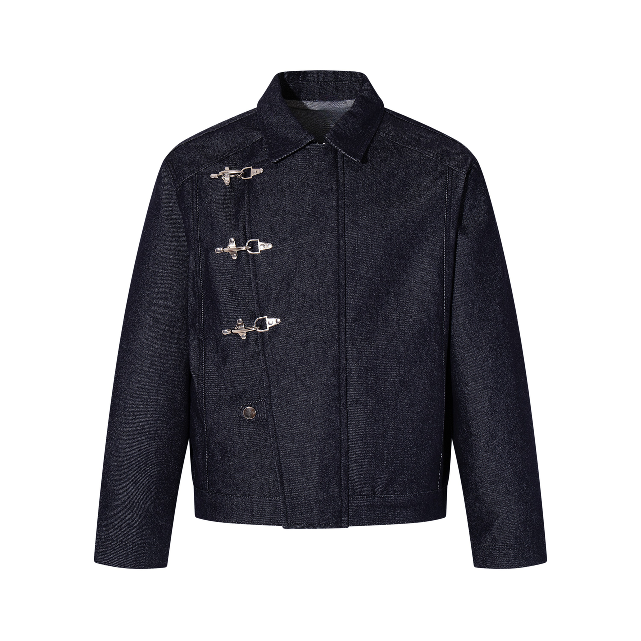 Omirad Buckle Detail Denim Jacket