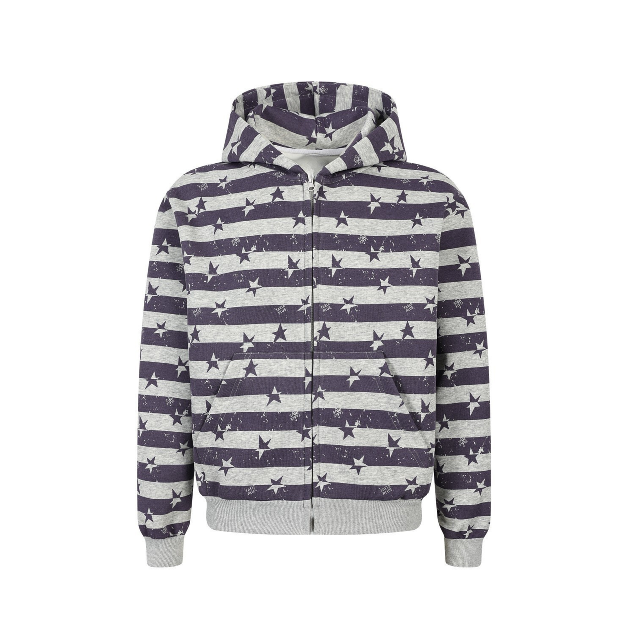 Omirad Zip-Up Graphic Hoodie