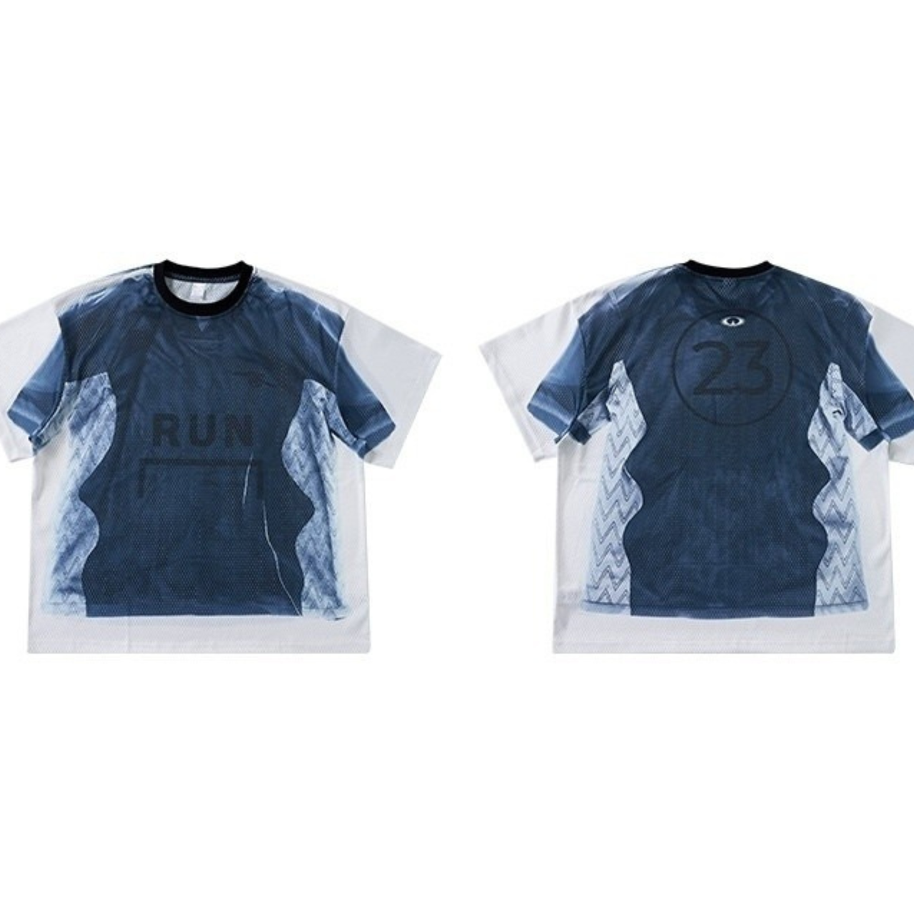 Omirad Run Graphic Mesh Jersey