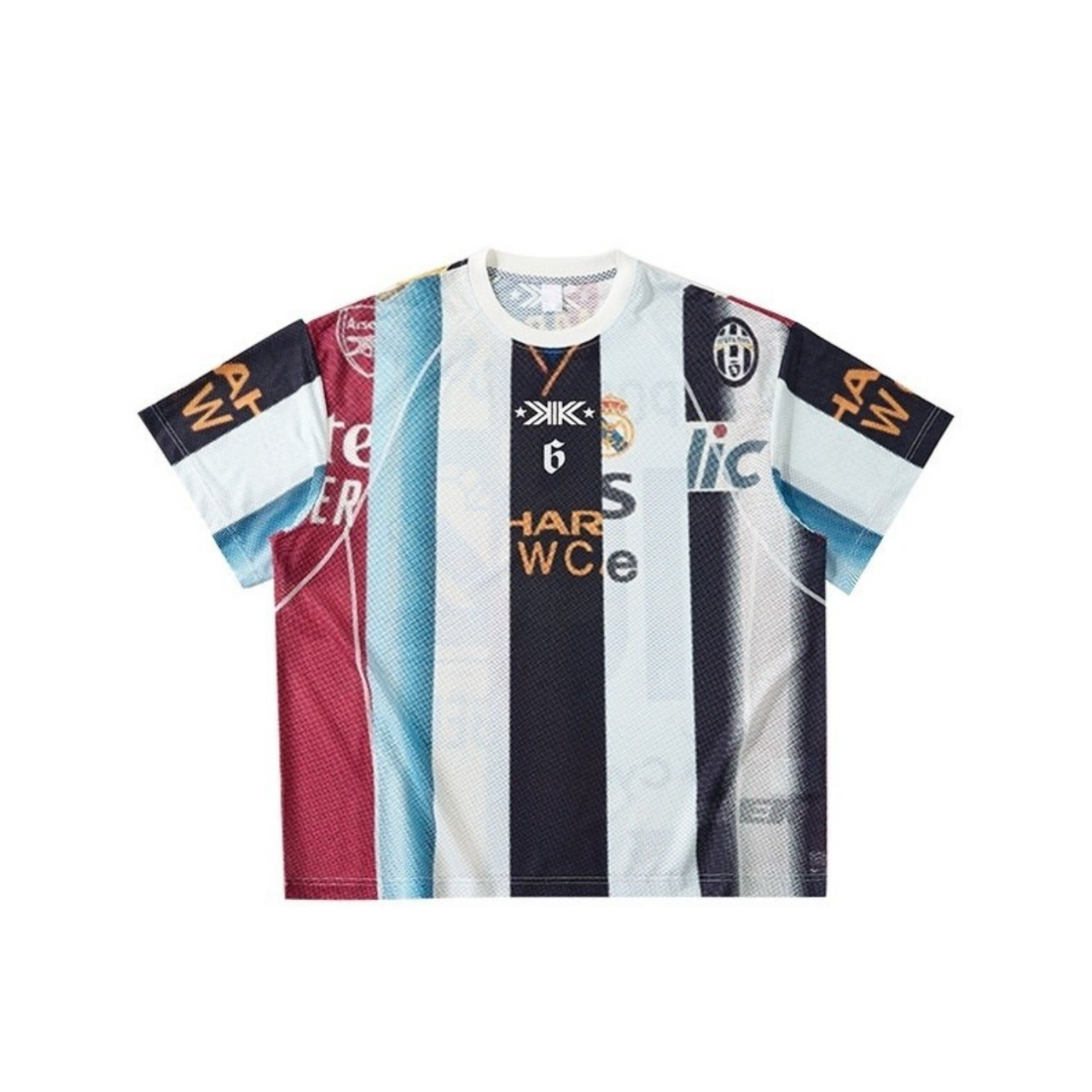 Omirad Vintage Football Patchwork Jersey