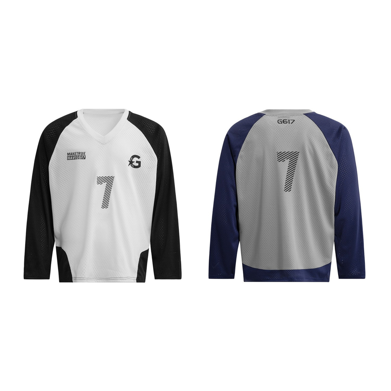 Omirad Long-Sleeve Mesh Jersey Tee
