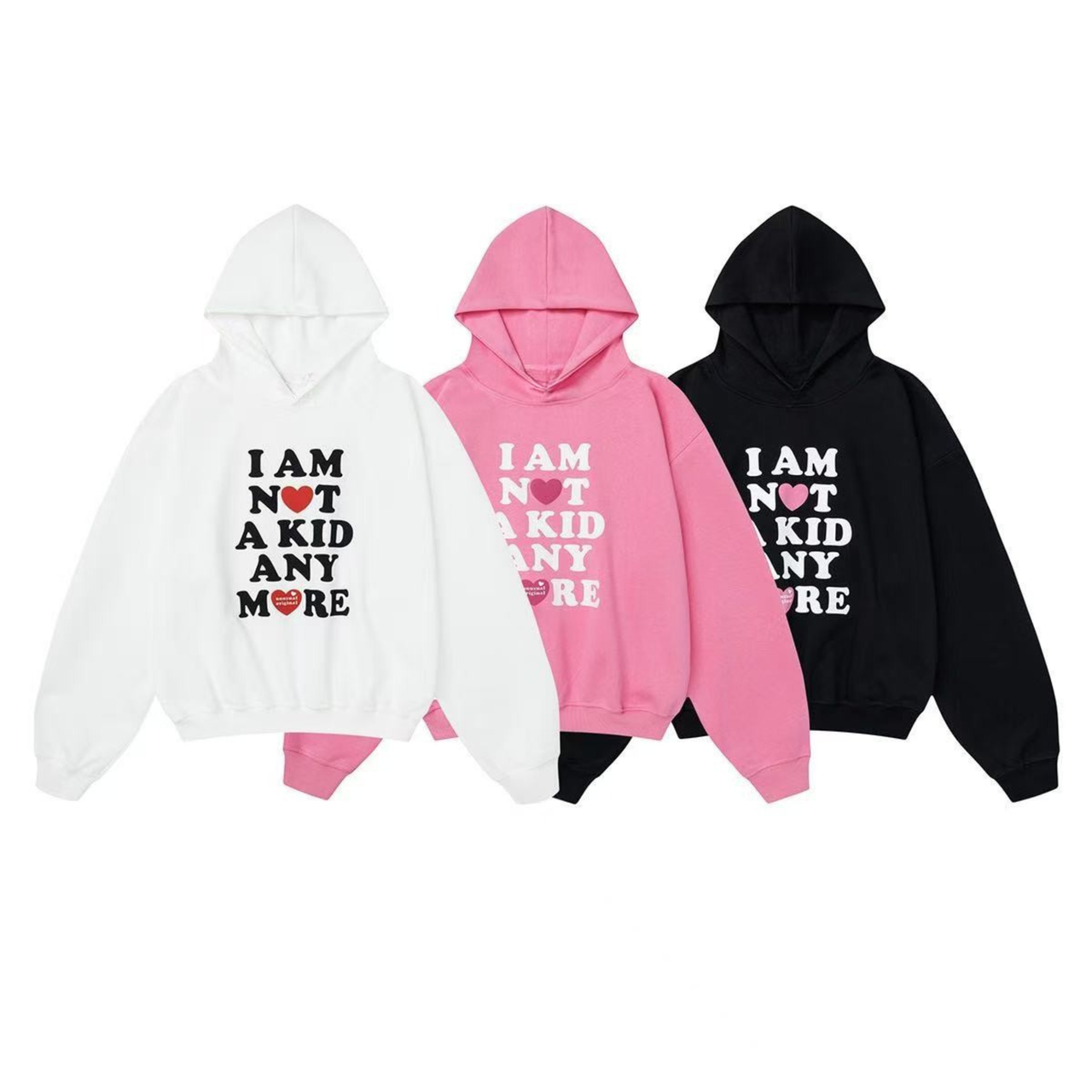 Omirad Statement Graphic Pullover Hoodie