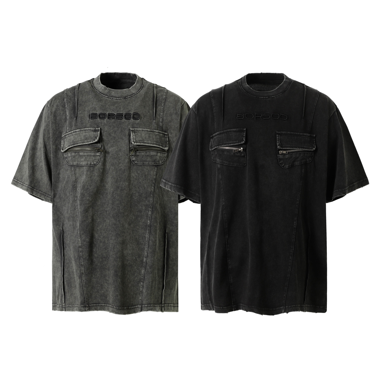 Omirad Utility Pocket Washed Tee