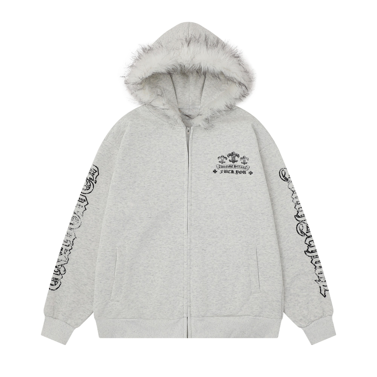 Omirad Gothic Fur Hoodie