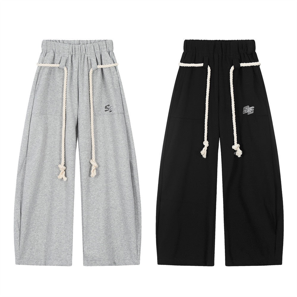 Omirad Rope-Waist Wide-Leg Pants