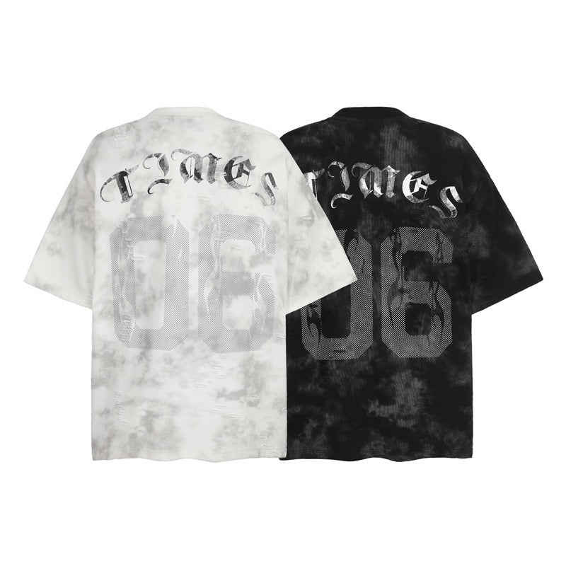 High-Street American Vintage Distressed Ripped Tee