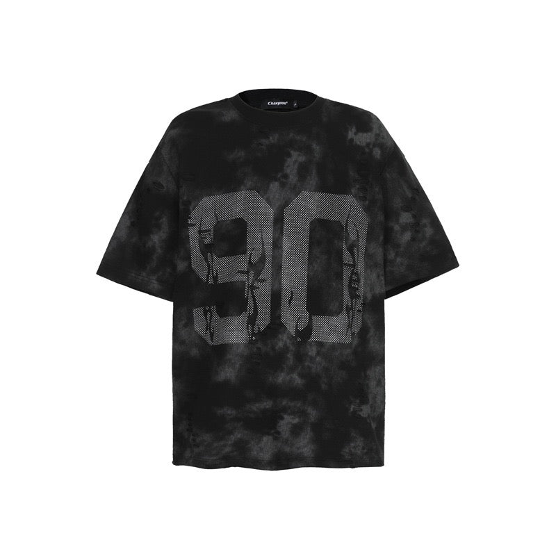 High-Street American Vintage Distressed Ripped Tee