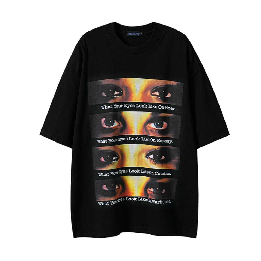 Unique Niche Glasses Print Tee