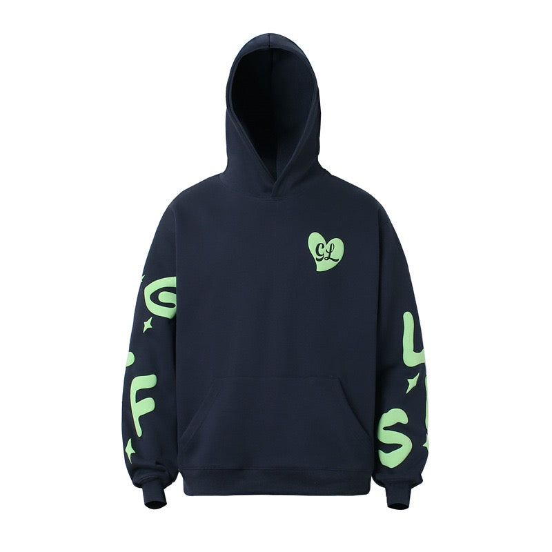 Neon Letter Hoodie