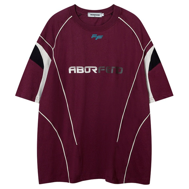 American Color-Block Sports Tee