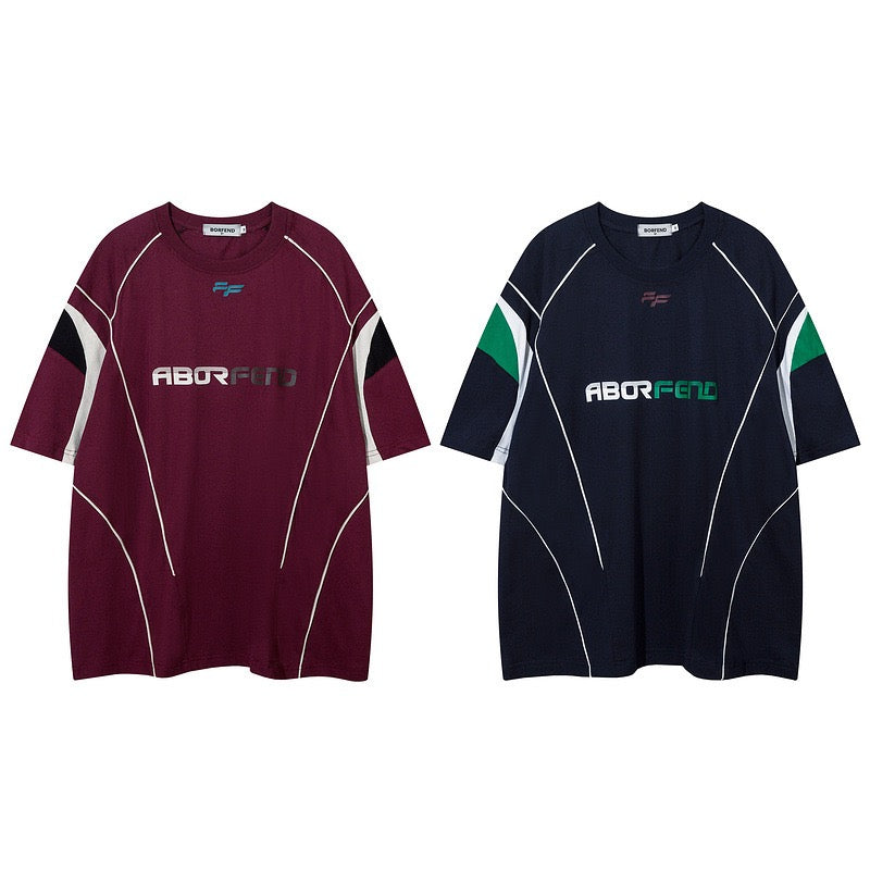 American Color-Block Sports Tee