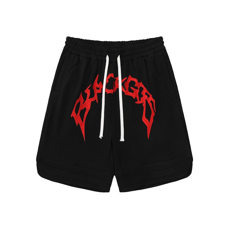 Omirad Gothic Logo Fleece Shorts