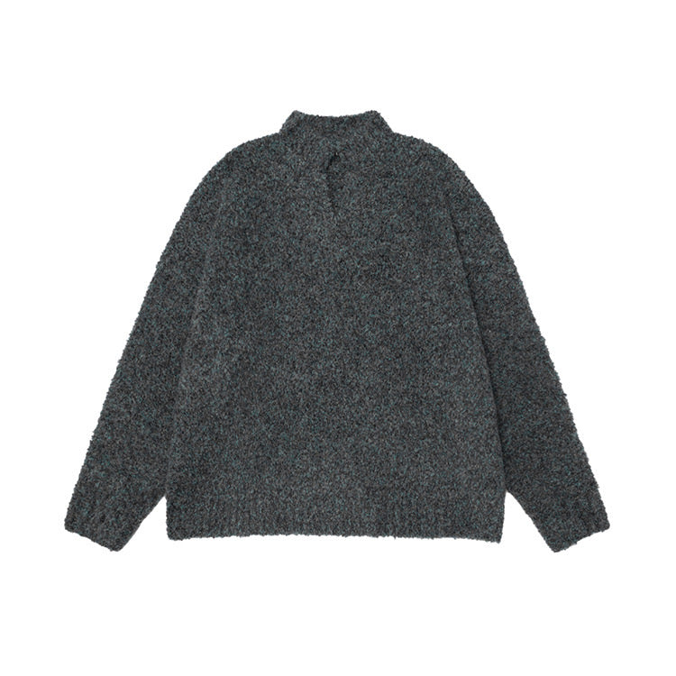 Relaxed Fit V-neck Sweater