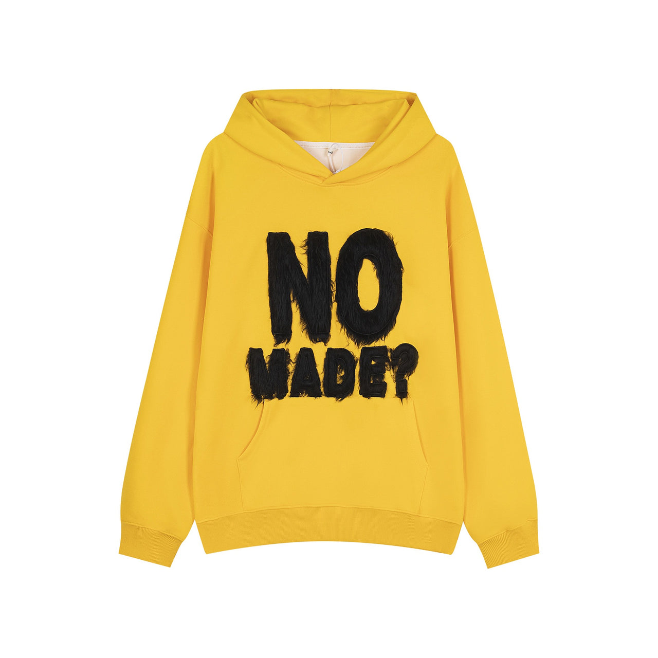 Oversized Letter Embroidered Hoodie