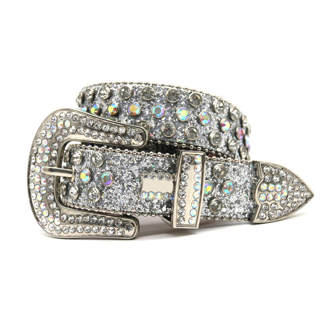 Rhinestone Punk Belt