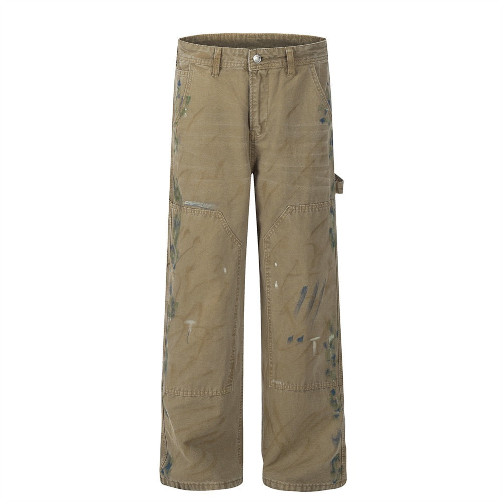 Omirad Paint-Stroke Utility Work Pants