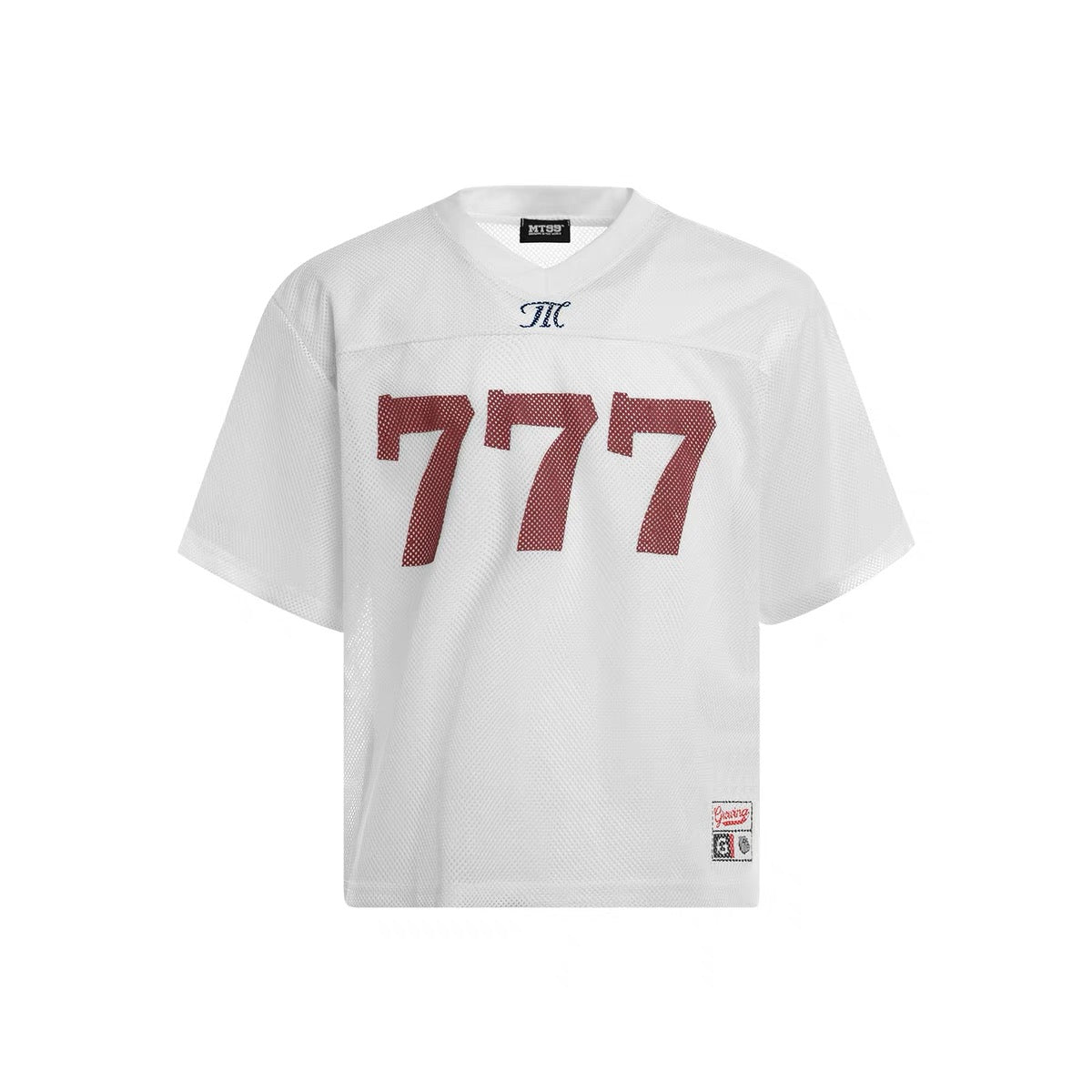 Grid Numeric Print Tee