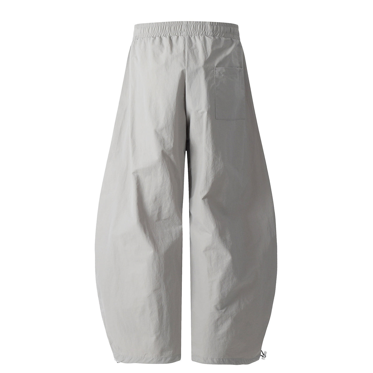 Letter Print Relaxed Fit Scimitar Casual Pants