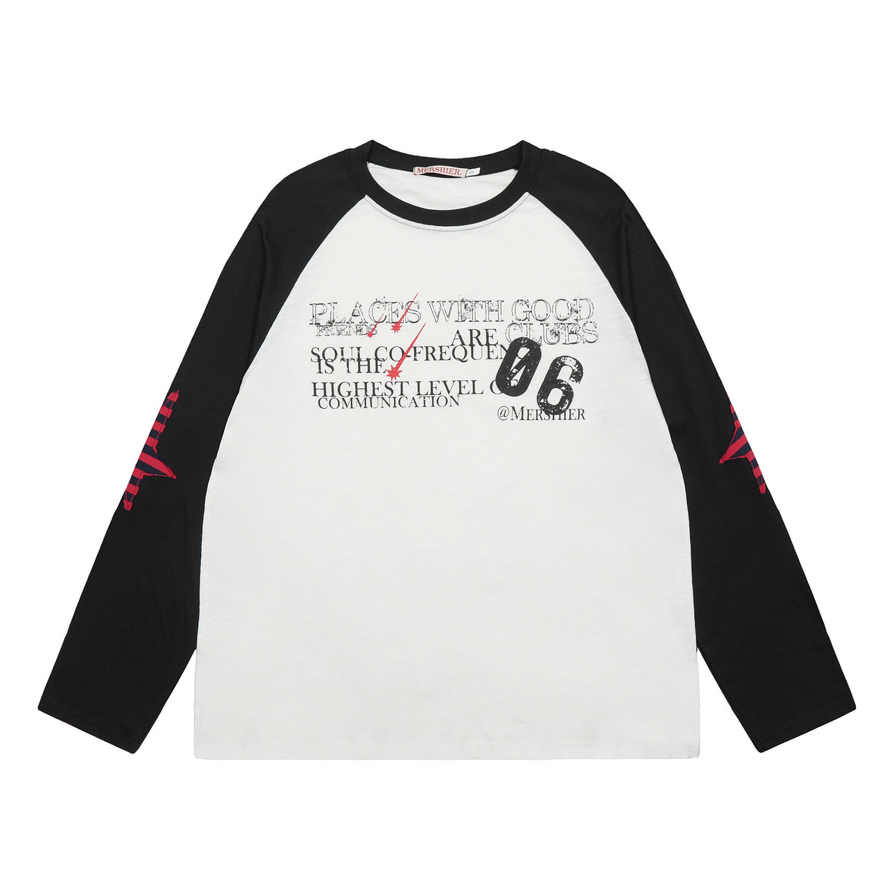 American Jersey Star Print Sweatshirt