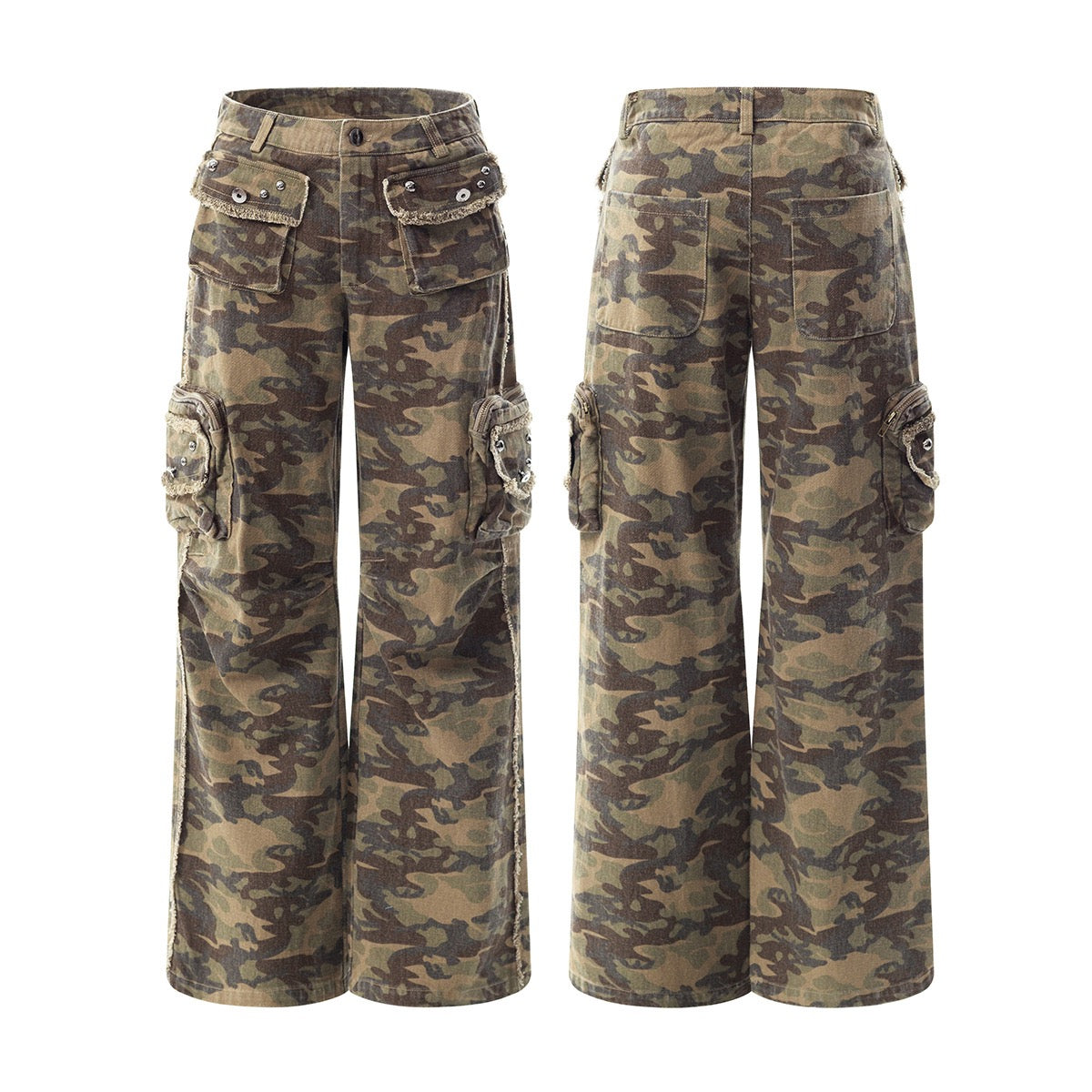 Camouflage Cargo Jeans