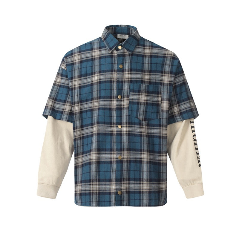 Niche Streetwear Plaid Shirt