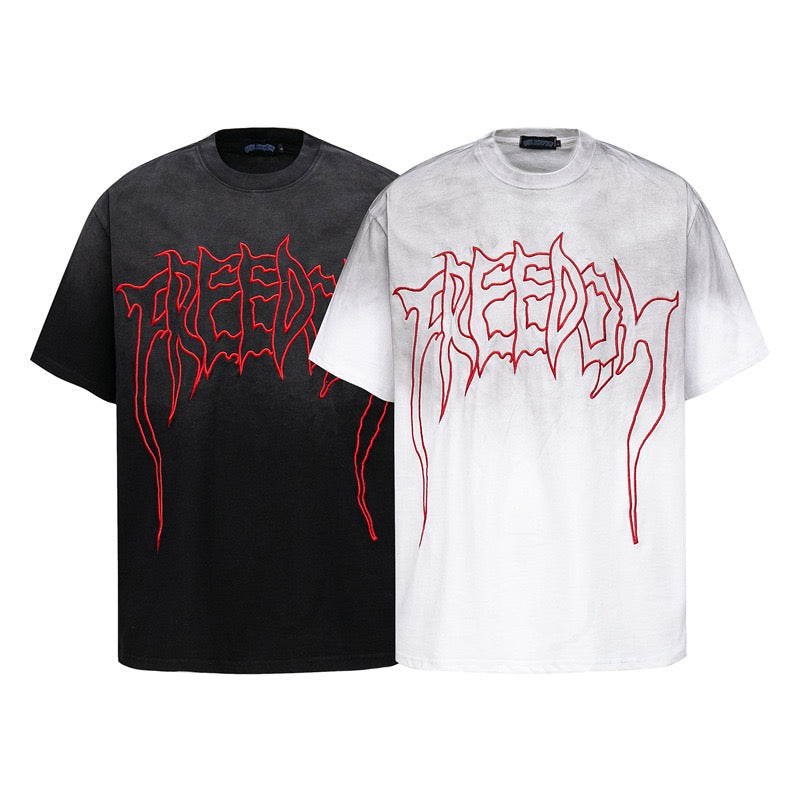 Wasteland Flame Graphic Short Sleeve Tee