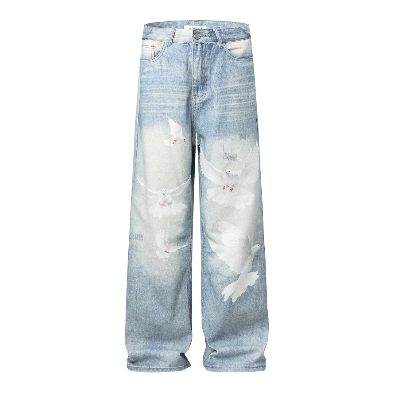 High Street Oversized Denim Jeans