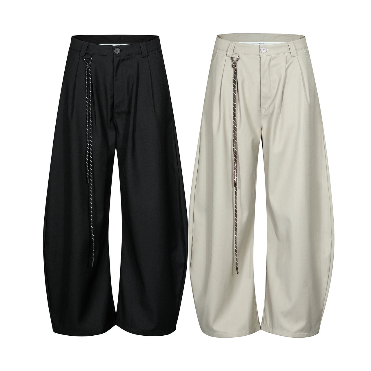 Drapey Loose Fit Casual Pants