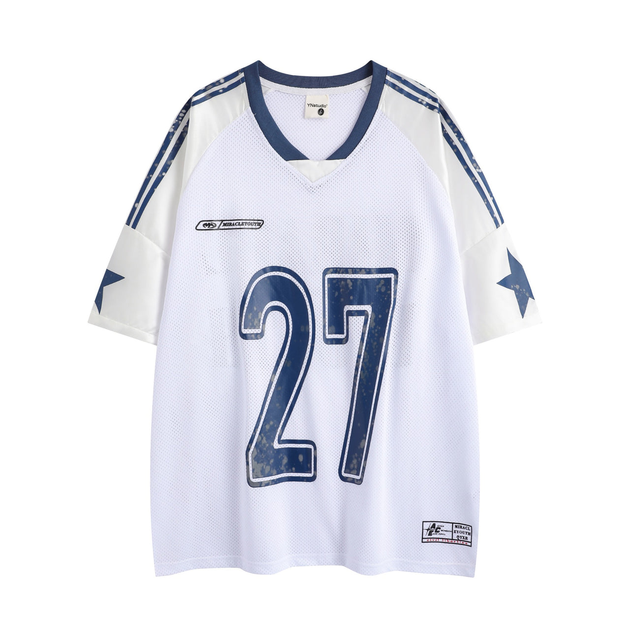 Mesh Panel Athletic Tee