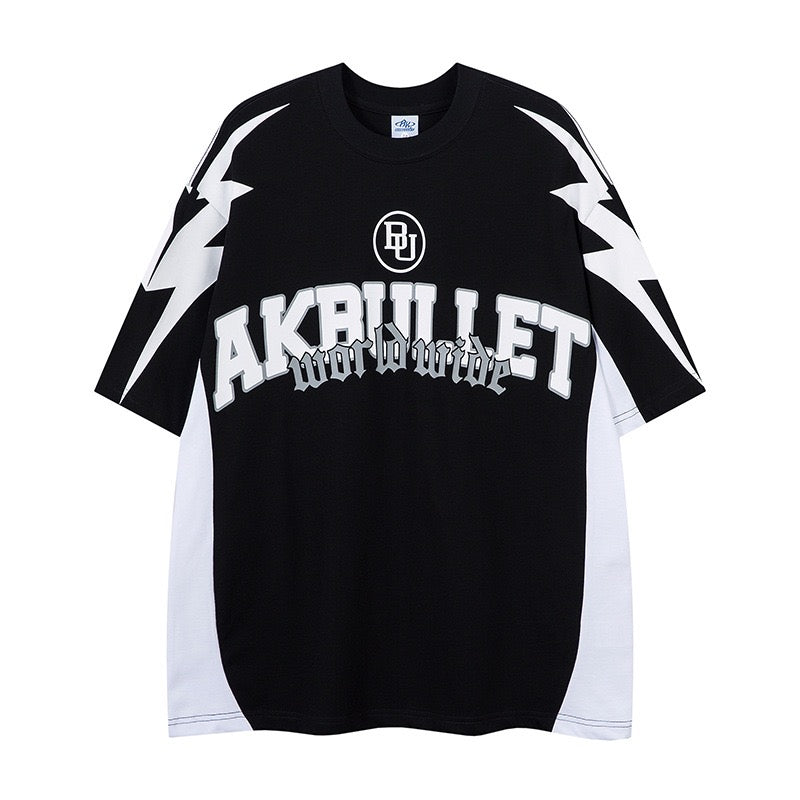 Jersey-Inspired Graphic Tee