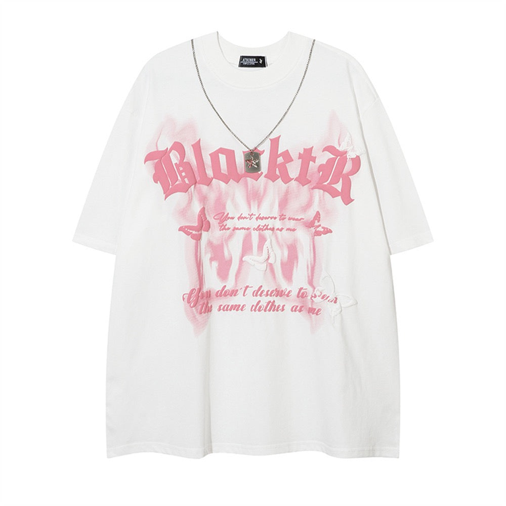 Gothic Letter Butterfly Tee