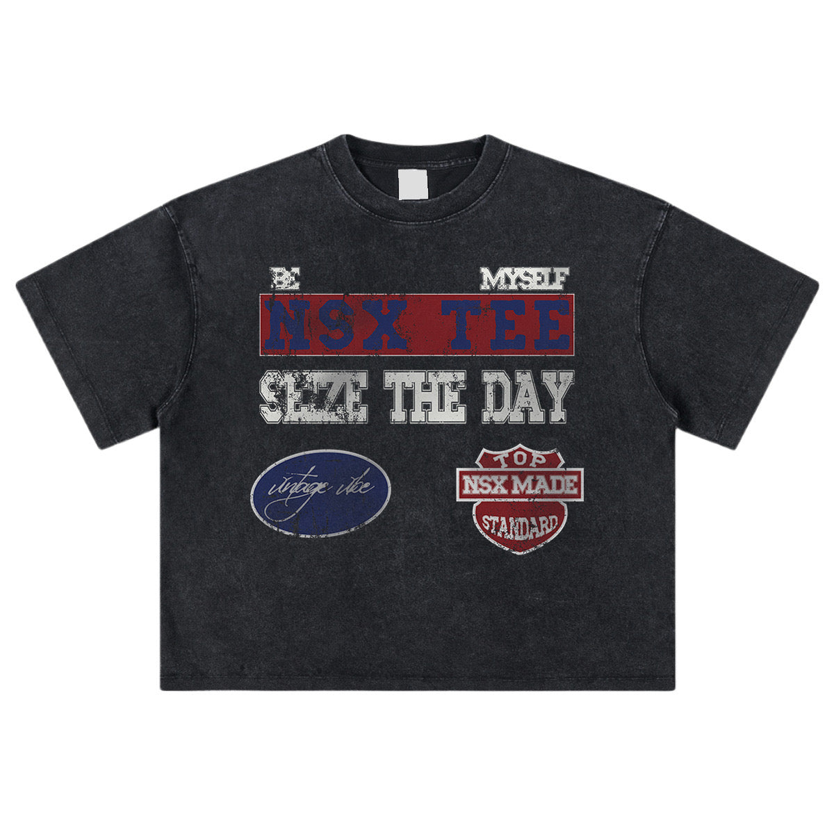 Direct Print Heavyweight Boxy Short Sleeve Tee