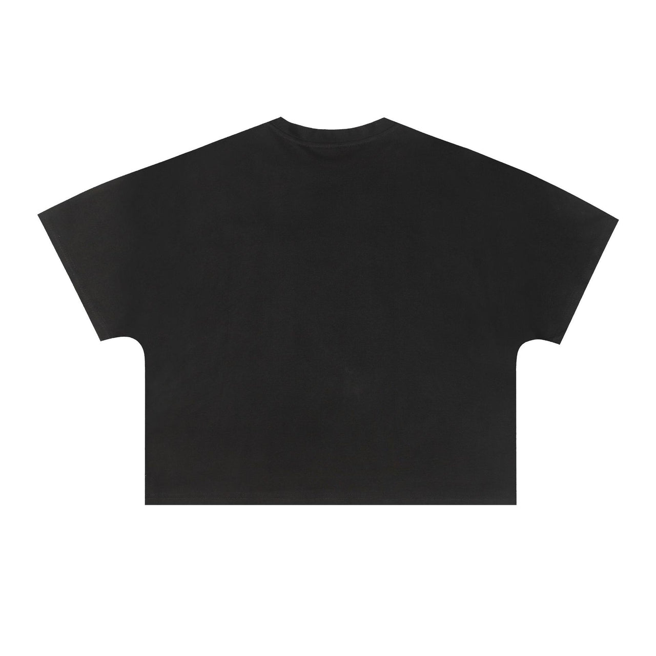 Cartoon Graphic Batwing Sleeve Short Sleeve Tee