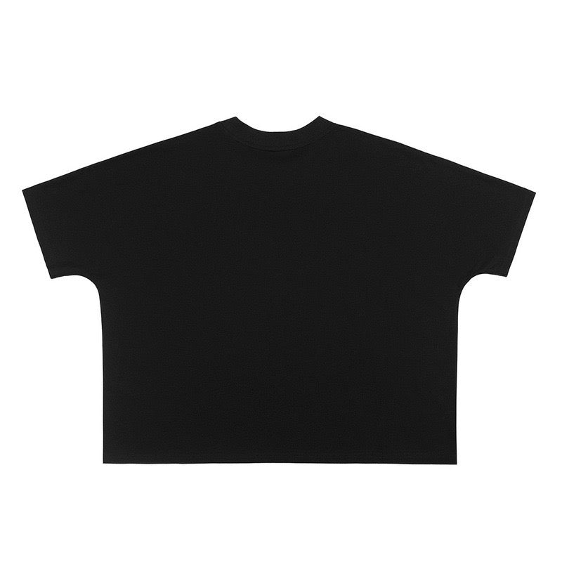 Batwing Sleeve Cartoon Graphic Short Sleeve Tee