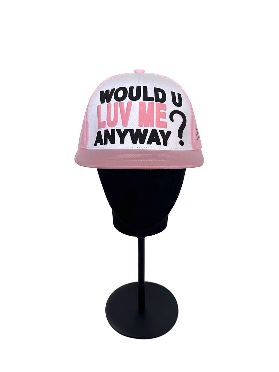 American Style Embroidered Flat-Brim Cap