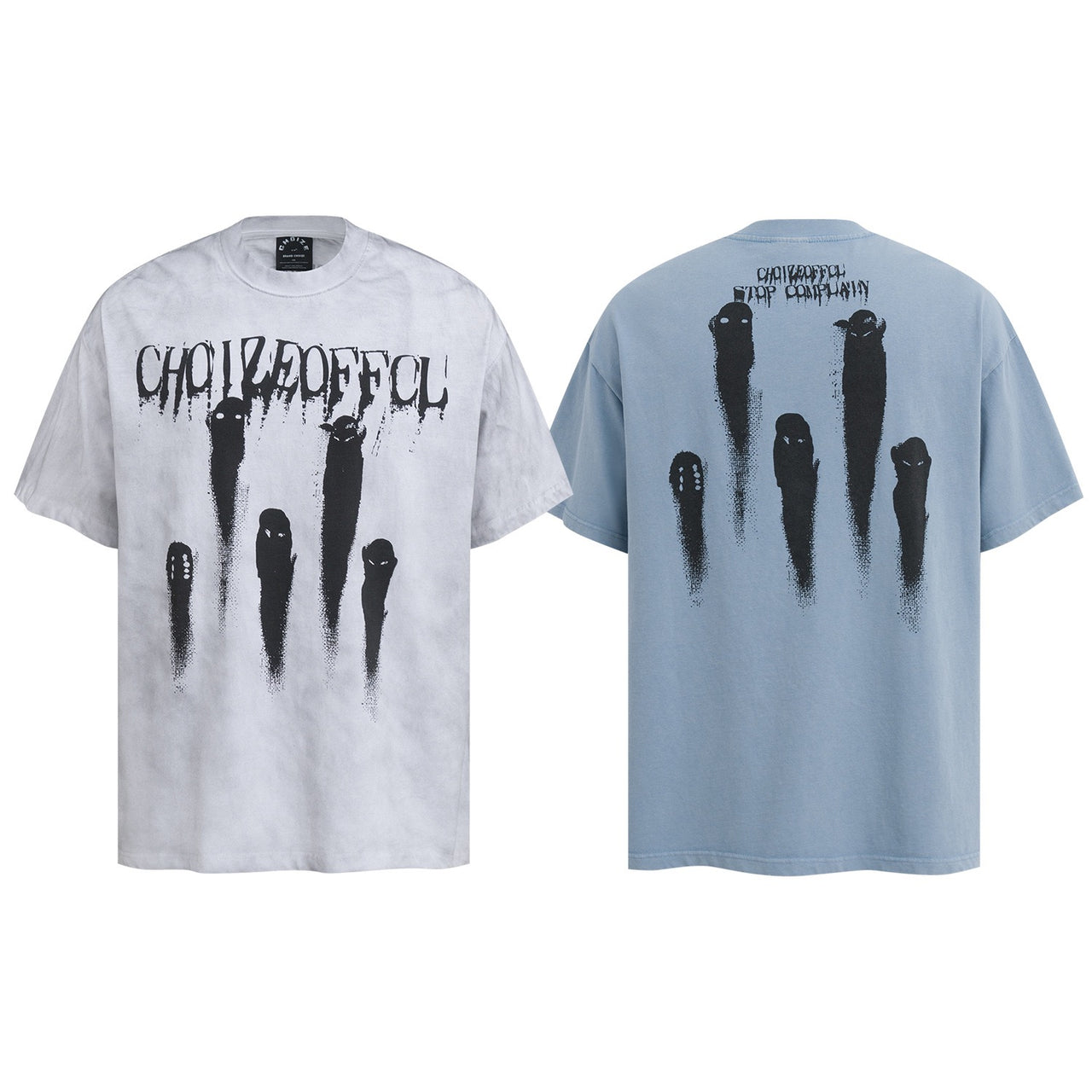 Dark Aesthetic Little Devil Print Tee