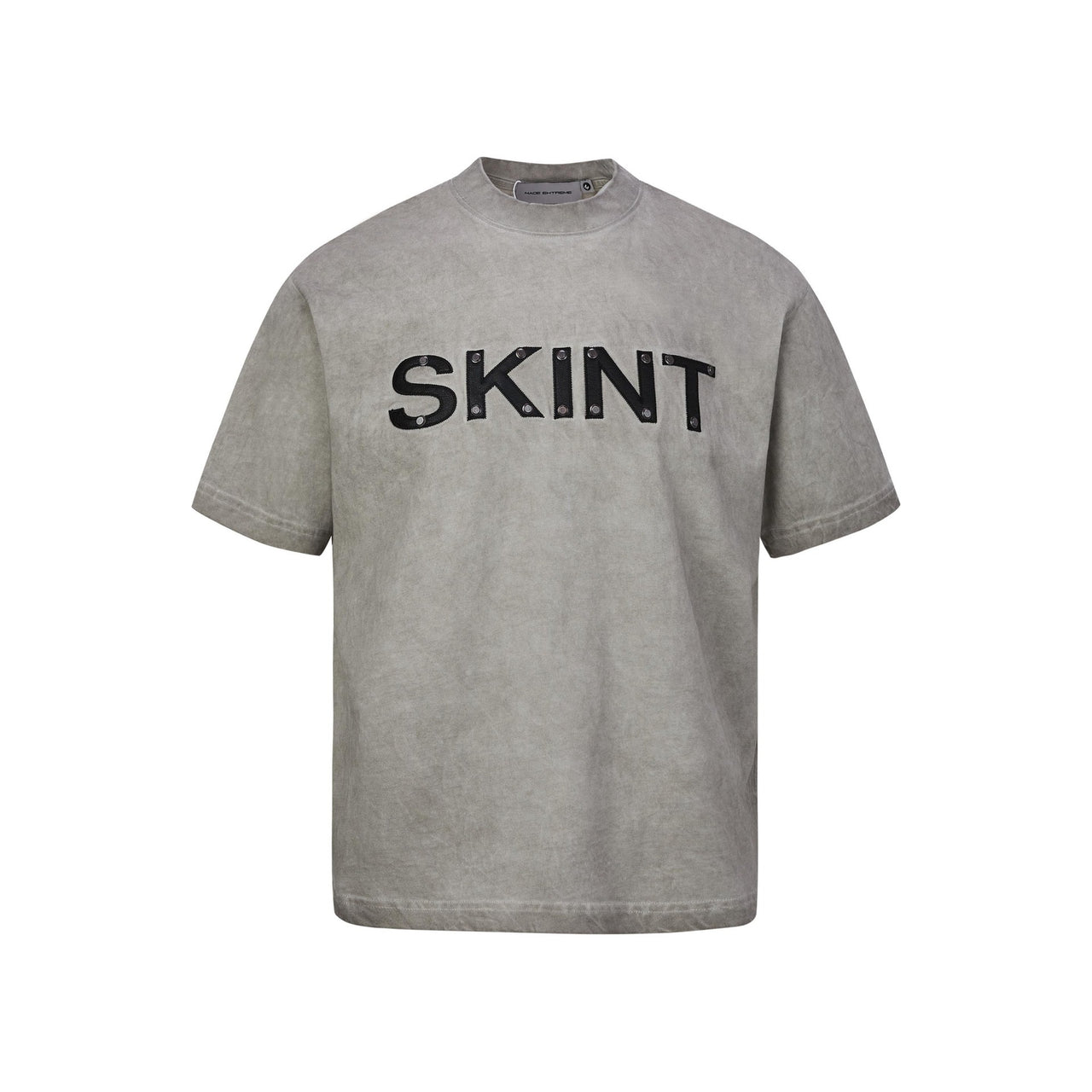 Washed Vintage Studded Letter Tee