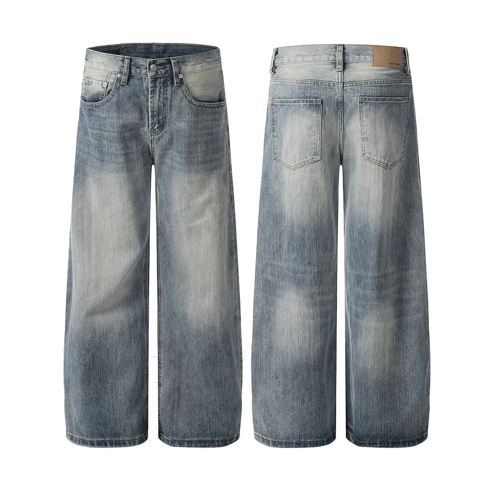 Omirad Soft Fade Wide-Leg Jeans