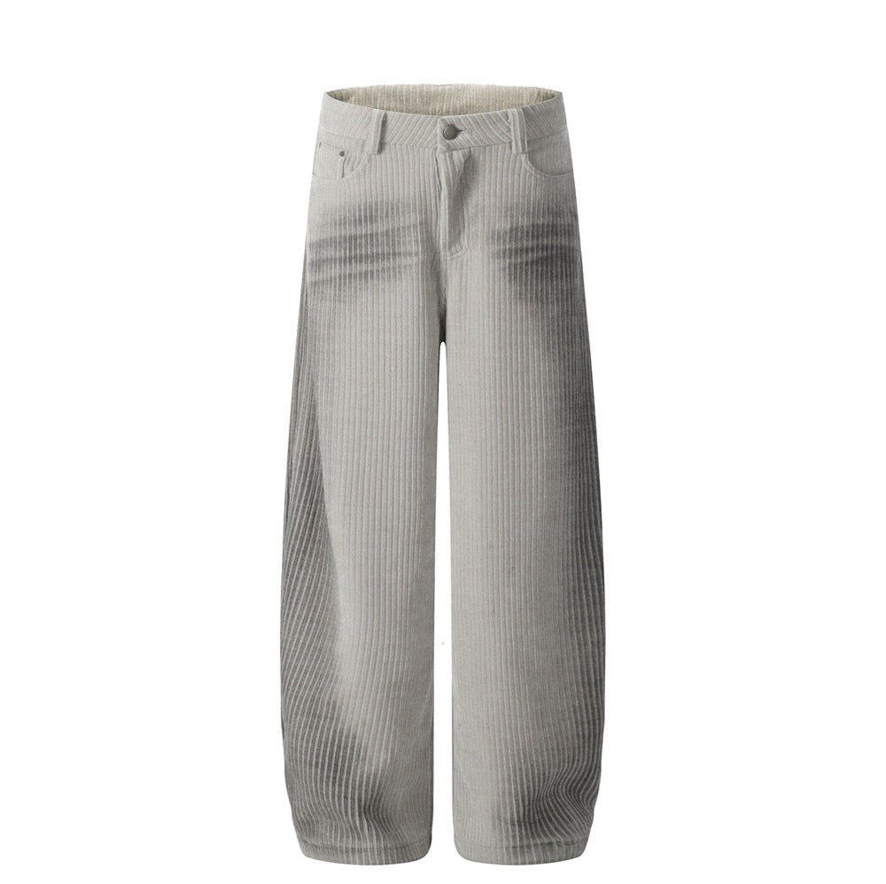 Omirad Gradient Chenille Wide-Leg Pants