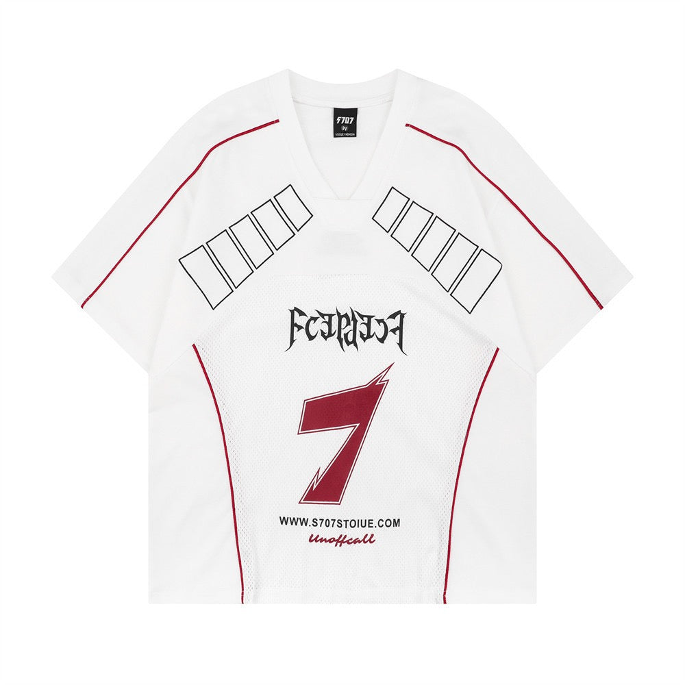 Digital Print Breathable Casual Tee