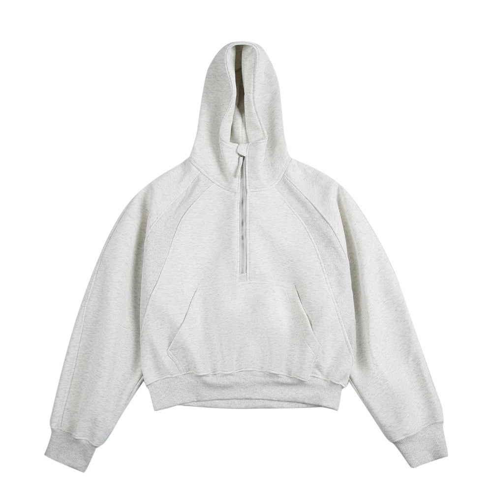 Heavyweight American Streetwear Cropped Hoodie