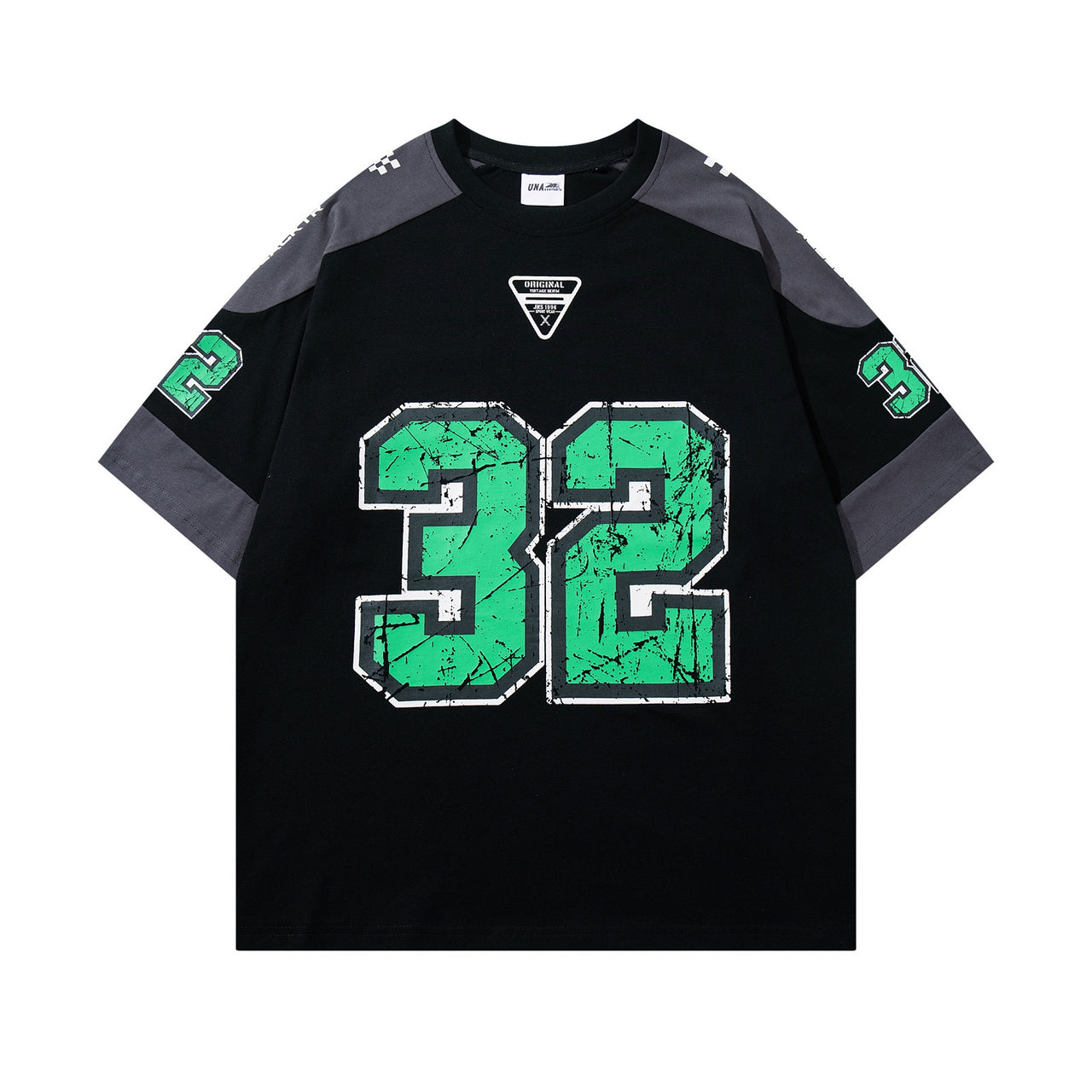 Streetwear Brand Patchwork Sports Tee