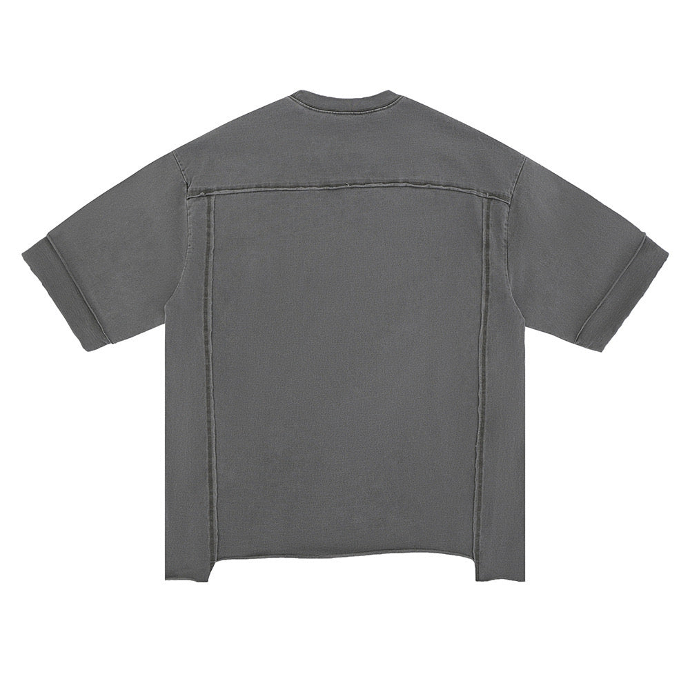 Omirad Vintage Washed Split-Hem Tee